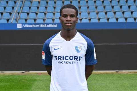 Jordi Osei Tutu VfL Bochum 2 BL, portrait date 2019 2020 Team2