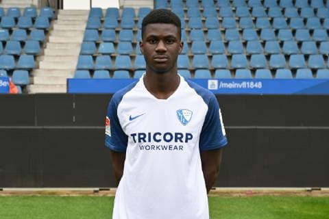 Maxwell Gyamfi VfL Bochum 2 BL, portrait date 2019 2020 Team2