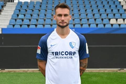 Danny Blum VfL Bochum 2 BL, portrait date 2019 2020 Team2
