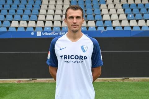 Robert Tesche VfL Bochum 2 BL, portrait date 2019 2020 Team2