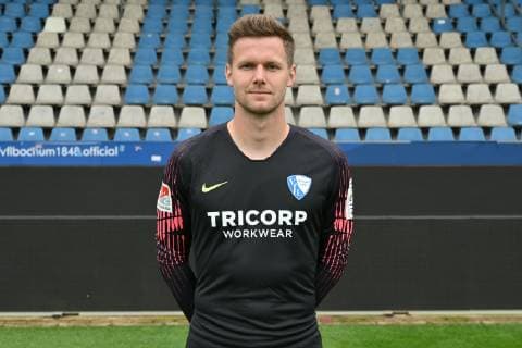 Goalkeeper Patrick Drewes VfL Bochum 2 BL, portrait date 2019 2020 Team2