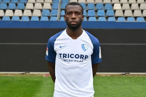 Ulrich Bapoh VfL Bochum 2 BL, portrait date 2019 2020 Team2