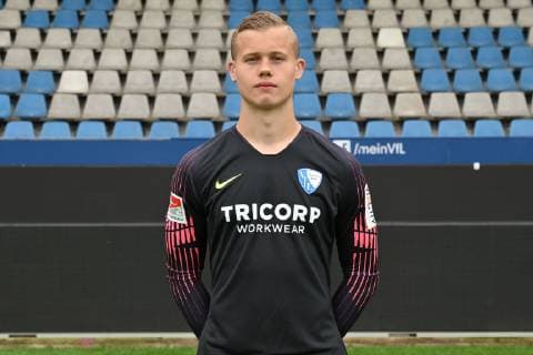 Goalkeeper Patrick Drewes VfL Bochum 2 BL, portrait date 2019 2020 Team2