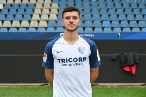 Stelios Kokovas VfL Bochum 2 BL, portrait date 2019 2020 Team2