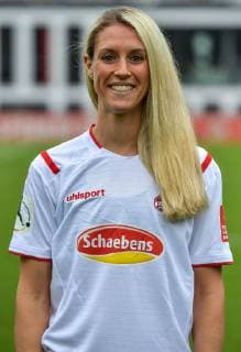 16 07 2019, xjpx, Football 1 Bundesliga, 1 FC Cologne Womens photo shoot 2019 20 emspor, v l Nina Windmüller Cologne DFL DFB REGULATIONS PROHIBIT ANY USE OF PHOTOGRAPHS as IMAGE SEQUENCES and or QUASI VIDEO Cologne