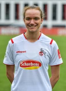 16 07 2019, xjpx, Football 1 Bundesliga, 1 FC Koeln Womens photo shoot 2019 20 emspor, v l Vanessa Zilligen Koeln DFL DFB REGULATIONS PROHIBIT ANY USE OF PHOTOGRAPHS as IMAGE SEQUENCES and or QUASI VIDEO Koeln