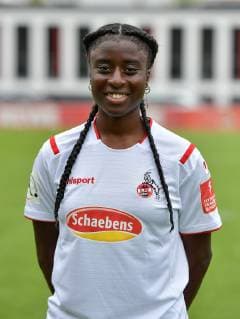 16 07 2019, xjpx, Football 1 Bundesliga, 1 FC Cologne Womens photo shoot 2019 20 emspor, v l Eunice Beckmann Cologne DFL DFB REGULATIONS PROHIBIT ANY USE OF PHOTOGRAPHS as IMAGE SEQUENCES and or QUASI VIDEO Cologne