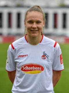 16 07 2019, xjpx, football 1 Bundesliga, 1 FC Koeln Womens photo shoot 2019 20 emspor, v l Kristina Hild Koeln DFL DFB REGULATIONS PROHIBIT ANY USE OF PHOTOGRAPHS as IMAGE SEQUENCES and or QUASI VIDEO Koeln