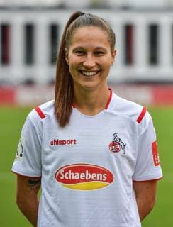 16 07 2019, xjpx, Soccer 1 Bundesliga, 1 FC Cologne Womens photo session 2019 20 emspor, v l Sabina Horvat Cologne DFL DFB REGULATIONS PROHIBIT ANY USE OF PHOTOGRAPHS as IMAGE SEQUENCES and or QUASI VIDEO Cologne