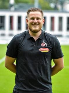 16 07 2019, xjpx, football 1 Bundesliga, 1 FC Koeln Womens photo session 2019 20 emspor, v l athletics coach Nicolas Brandt Koeln DFL DFB REGULATIONS PROHIBIT ANY USE OF PHOTOGRAPHS as IMAGE SEQUENCES and or QUASI VIDEO Koeln
