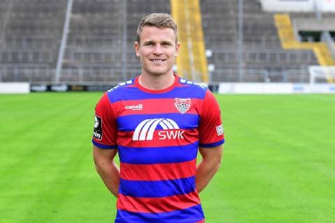 Tobias Rühle KFC Uerdingen 3 League, portrait date 2019 2020 xRx
