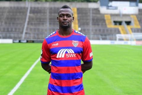 Assani Lukimya KFC Uerdingen 3 League, portrait date 2019 2020 xRx