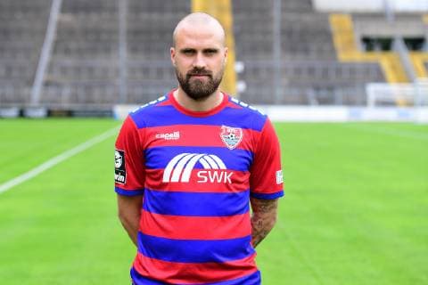 Ali Ibrahimaj KFC Uerdingen 3 League, portrait date 2019 2020 xRx