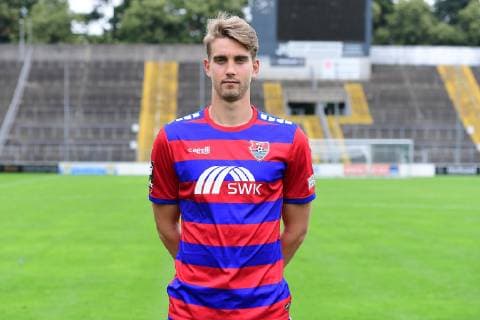 Andreas Maxsö KFC Uerdingen 3 League, portrait date 2019 2020 xRx