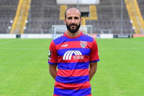 Khalil Mohammad KFC Uerdingen 3 League, portrait date 2019 2020 xRx