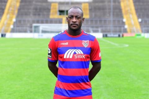 Christian Kinsombi KFC Uerdingen 3 League, Portrait date 2019 2020 xRx