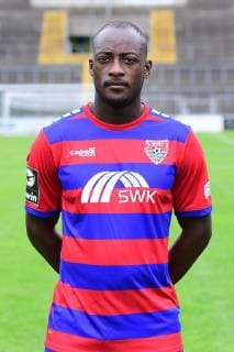 Christian Kinsombi KFC Uerdingen 3 League, Portrait date 2019 2020 xRx