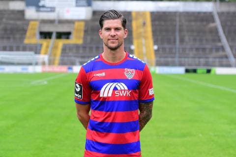 Christian Dorda KFC Uerdingen 3 League, portrait date 2019 2020 xRx