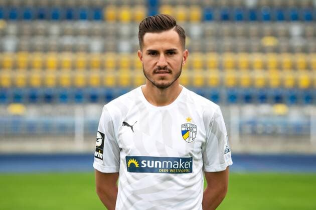 FC Carl Zeiss Jena Season 2019 2020 Team photo photo 16 7 19 Daniele Gabriele Jena , portrait landscape Ernst Abbe Sportfeld