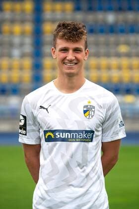 FC Carl Zeiss Jena Season 2019 2020 Team photo photo 16 7 19 Jannis Kübler Jena , portrait portrait portrait Ernst Abbe Sportfeld