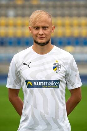 FC Carl Zeiss Jena Season 2019 2020 Team photo photo 16 7 19 Maximilian Weiß Jena , portrait portrait portrait Ernst Abbe Sportfeld