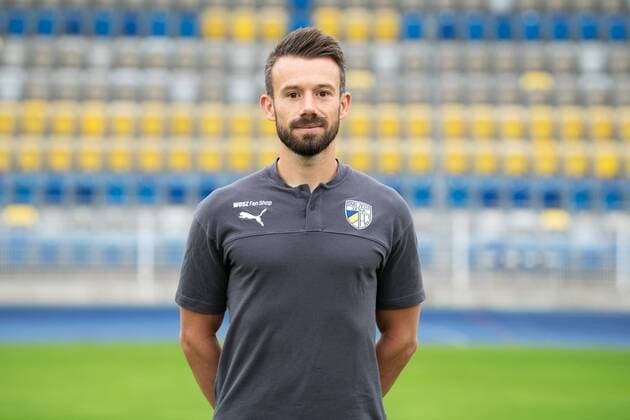 FC Carl Zeiss Jena Season 2019 2020 Team photo 16 7 19 Athletic trainer Max Habereder Jena , portrait transverse Ernst Abbe Sportfeld