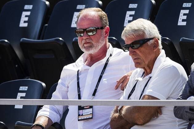 190717 Swedish Open competition director Christer Hult during day 4 of Swedish open on July 17, 2019 in Bastad,  Copyright: MATHILDAxAHLBERG BB190717BB188