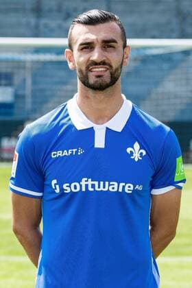 17 07 2019, xfux, football 2 Bundesliga, SV Darmstadt 98, 2 BL, portrait date 2019 2020, team photo photo date, emonline, emspor, deloka, v l Serdar Dursun SV Darmstadt 98 Darmstadt