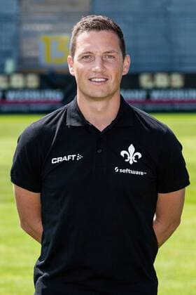 17 07 2019, xfux, Football 2 Bundesliga, SV Darmstadt 98, 2 BL, Portrait date 2019 2020, Team photo Photo date, emonline, emspor, deloka, v l Team manager Michael Stegmayer SV Darmstadt 98 Darmstadt
