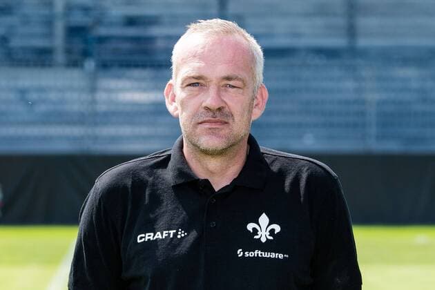 17 07 2019, xfux, soccer 2 Bundesliga, SV Darmstadt 98, 2 BL, portrait date 2019 2020, team photo photo date, emonline, emspor, deloka, v l coach Michael Richter SV Darmstadt 98 Darmstadt