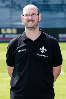 17 07 2019, xfux, football 2 Bundesliga, SV Darmstadt 98, 2 BL, portrait date 2019 2020, team photo photo, emonline, emspor, deloka, v l physiotherapist Dirk Schmitt SV Darmstadt 98 Darmstadt