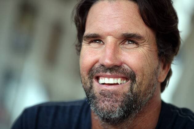 PXL_Ivanisevic and Rafter announced an exibition match 17.07.2019., Umag, Croatia - 30. Plava laguna Croatia Open Umag 2019. Goran Ivanisevic and Patrick Rafter with Lawrence Frankopan announced an exibition match Ivanisevic vs Rafter .  GoranxStanzl PIXSELL