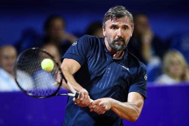 30. Plava laguna Croatia Open Umag 2019.Egzibicijski meè, Goran Ivaniöeviæ - Patrick Rafter 17.07.2019., Umag, Croatia - 30. Plava laguna Croatia Open Umag 2019. Goran Ivanisevic - Patrick Rafter.  IgorxKralj PIXSELL