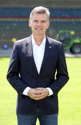 Karlsruher SC Portrait date 2019 season 2020 Ingo Wellenreuther President, Karlsruher SC, 2 Bundesliga, Portrait date 2019 2020