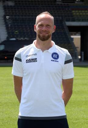 Karlsruher SC Portrait Date 2019 2020 Season Markus Miller Goalkeeper Trainer , Karlsruher SC, 2 Bundesliga, Portrait Date 2019 2020