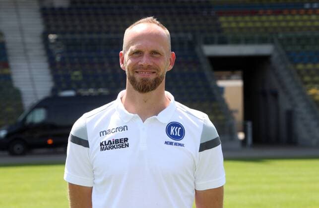 Karlsruher SC Portrait Date 2019 2020 Season Markus Miller Goalkeeper Trainer , Karlsruher SC, 2 Bundesliga, Portrait Date 2019 2020