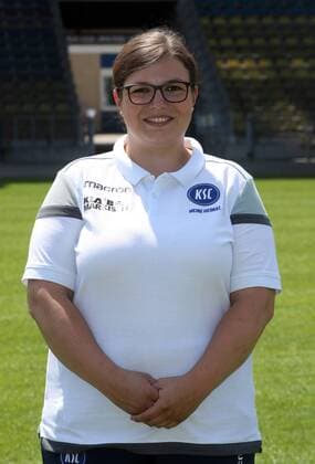 Karlsruher SC Portrait date 2019 2020 Season Julia Bohn Physiotherapist , Karlsruher SC, 2 Bundesliga, Portrait date 2019 2020
