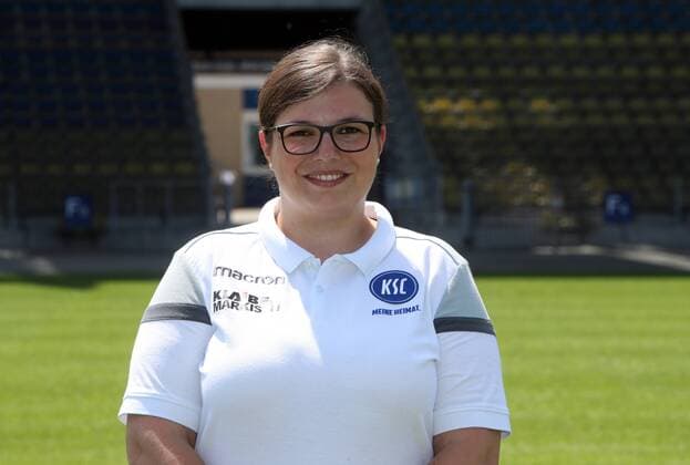 Karlsruher SC Portrait date 2019 2020 Season Julia Bohn Physiotherapist , Karlsruher SC, 2 Bundesliga, Portrait date 2019 2020