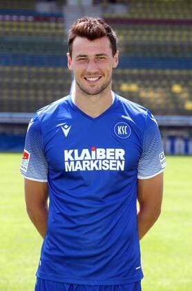 Karlsruher SC Portrait date 2019 season 2020 Lukas Fröde, Karlsruher SC, 2 Bundesliga, Portrait date 2019 2020