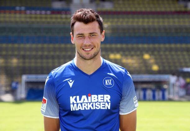Karlsruher SC Portrait date 2019 season 2020 Lukas Fröde, Karlsruher SC, 2 Bundesliga, Portrait date 2019 2020