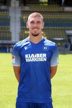 Karlsruher SC Portrait date 2019 season 2020 Damian Roßbach, Karlsruher SC, 2 Bundesliga, Portrait date 2019 2020