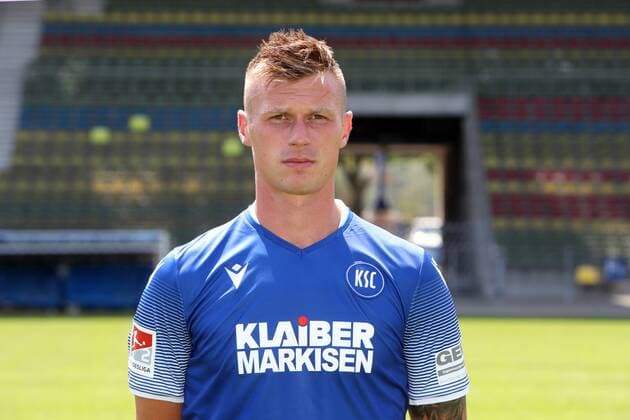 Karlsruher SC Portrait date 2019 season 2020 Marvin Pourie, Karlsruher SC, 2 Bundesliga, Portrait date 2019 2020