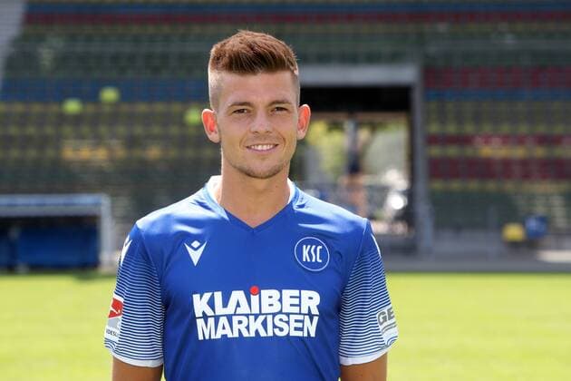 Karlsruher SC Portrait date 2019 season 2020 Marvin Wanitzek, Karlsruher SC, 2 Bundesliga, Portrait date 2019 2020