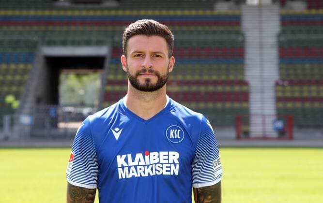 Karlsruher SC Portrait date 2019 season 2020 Marco Djuricin, Karlsruher SC, 2 Bundesliga, Portrait date 2019 2020