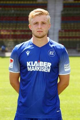 Karlsruher SC Portrait Date Season 2019 2020 Justin Möbius, Karlsruher SC, 2 Bundesliga, Portrait Date 2019 2020