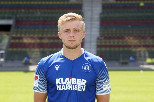 Karlsruher SC Portrait Date Season 2019 2020 Justin Möbius, Karlsruher SC, 2 Bundesliga, Portrait Date 2019 2020