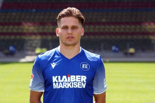 Karlsruher SC Portrait date 2019 season 2020 Janis Hanek, Karlsruher SC, 2 Bundesliga, Portrait date 2019 2020