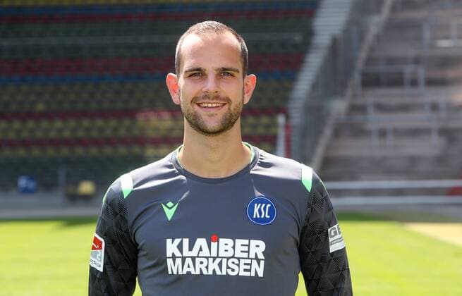 Karlsruher SC Portrait date 2019 season 2020 Marius Gersbeck, Karlsruher SC, 2 Bundesliga, Portrait date 2019 2020