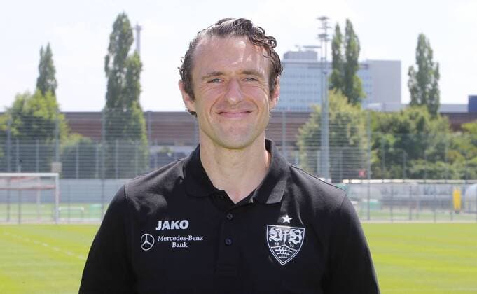 Stuttgart , Fuvüball Photography VfB Stuttgart II , Michael Gentner Sports Director