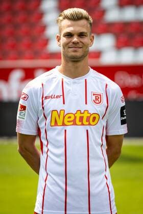 GER, football, men, 2 BL, season 2019 2020, portrait date, 18 07 2019, SSV Jahn Regensburg Benedikt Saller SSV Jahn Regensburg 2 BL, portrait date 2019 2020,